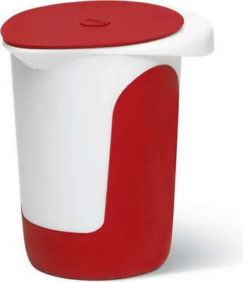 Produktbild von 1x Emsa Smart Kitchen weiß/ rot Aufbewahrung, Frischhaltedose