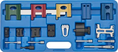 Produktbild von KRAFTPLUS K.200-1801 Motoreinstellwerkzeug Arretierwerkzeug Zahnriemen Nockenwelle Kurbelwelle für VW Opel Fiat Ford Peugeot