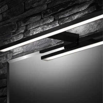Obrázok produktu pre LED horné svetlo - čierne - biele - kov - plast - s funkciou svorky