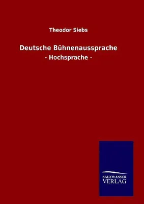 Produktbild von Deutsche Bühnenaussprache