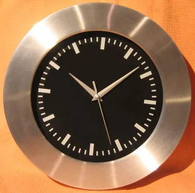 Zdjęcie produktu dla TFA-Dostmann 98.1048.01, Ściana, Czarny, Srebrny, AA, 300 mm, 40 mm, 300 mm