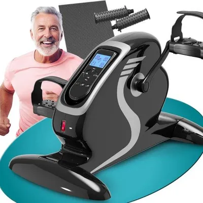 Image de Appareil d'entraînement pour les jambes et les bras destiné aux seniors, pour vélo d'appartement Mini - Fitness et rééducation - Compact