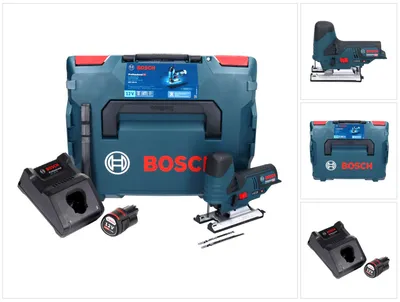 Immagine prodotto di Bosch GST 12V-70 Professional Seghetto alternativo a batteria in valigetta L-Boxx + 1x Batteria GBA 12 V 3,0 Ah + Caricatore rapido GAL 1230 CV