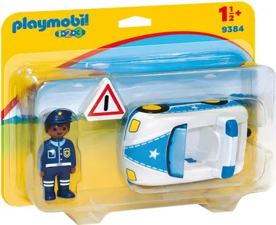 Immagine prodotto di PLAYMOBIL 9384 Auto della polizia con poliziotto