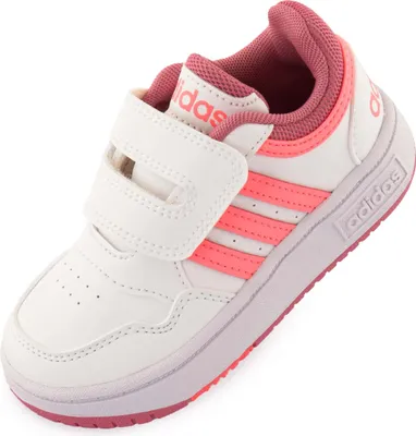 Produktbild von Kinderschuhe Adidas Jr Hoops Weiß-Rosa Weiß - 22