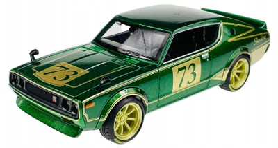 Produktbild von Maisto Nissan Skyline 2000 GT-R KPGC110 Modellauto Grün 1:24