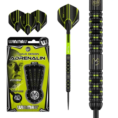 Produktbild von Winmau Michael van Gerwen Adrenalin 90% - Steeldarts