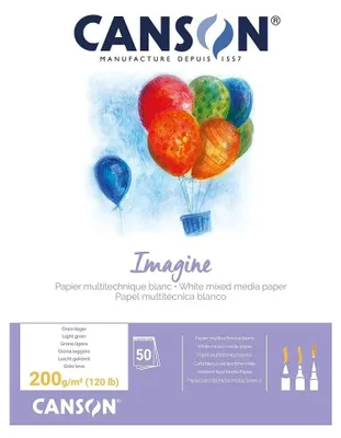 Produktbild von CANSON Skizzenblock Imagine DIN A5 200 g/qm 50 Blatt