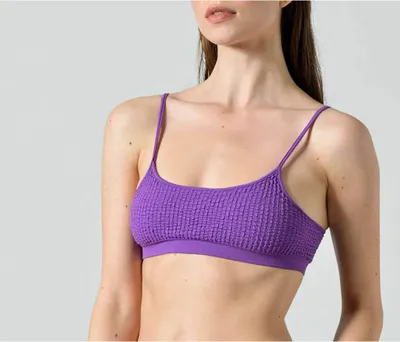 Zdjęcie produktu dla Bmymoon Top Brisa bikini top fioletowy S-M damski fioletowy S-M