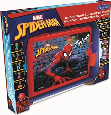 Immagine prodotto di Portatile Spiderman con 124 attività FR/NL