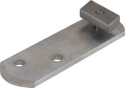 Produktbild von PITZL Anfangslasche 31142.0000 für Geländerstütze C-Profil - Aluminium