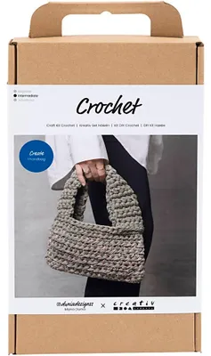 Zdjęcie produktu dla Creativ Company 977647, Zestaw do robienia na drutach dla dzieci, Zielony