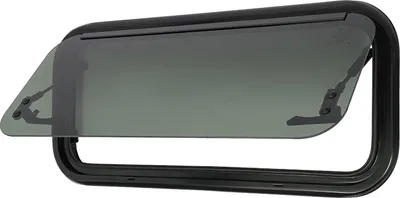Obrázek produktu pro Okno do obytného automobilu, bezpečnostní sklo, moderní design, zaoblené rohy