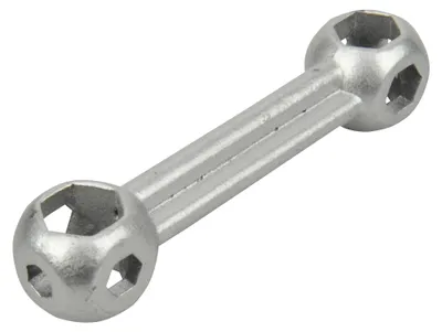 Produktbild von Fischer Knochenschlüssel, Silber, One Size