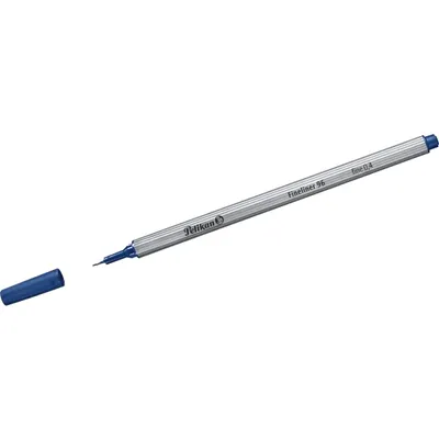 Produktbild von Pelikan 943167, Blau, Silber, 0,4 mm, Fein, Metall