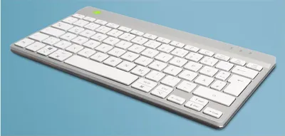Produktbild von R-Go Tastatur Compact Break DE-Layout verkabelt weiß