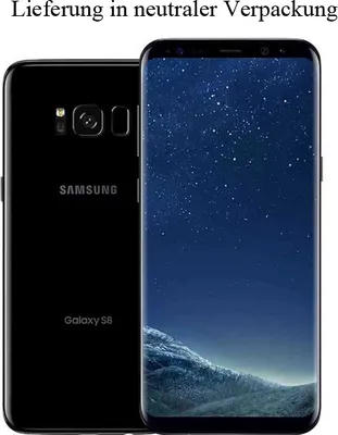 Produktbild von Samsung Galaxy S8 | 64 GB | Single-SIM | schwarz