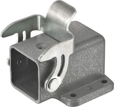 Produktbild von HARTING Han 3A Anbaugehäuse gewinkelt mit 1 Bügel - 1 Stück
