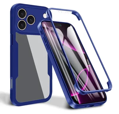 Obrázek produktu pro Techsuit – kryt a ochranné sklo ColorVerse 360 Series pro iPhone 17 Pro Max – modrý