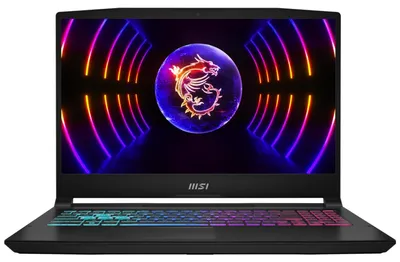 Produktbild von MSI Katana 15 B13VFK-081 - Intel Core i7 13620H / 2.4 GHz - Win 11 Home - GeForce RTX 4060 - 16 GB RAM - 1 TB SSD NVMe - 39.6 cm (15.6") 1920 x 1080 (Full HD) @ 144 Hz - Wi-Fi 6 - Schwarz