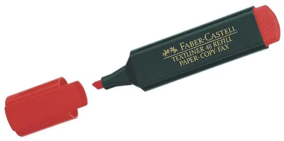 Produktbild von Textmarker Textliner rot Packung mit 10 Stück