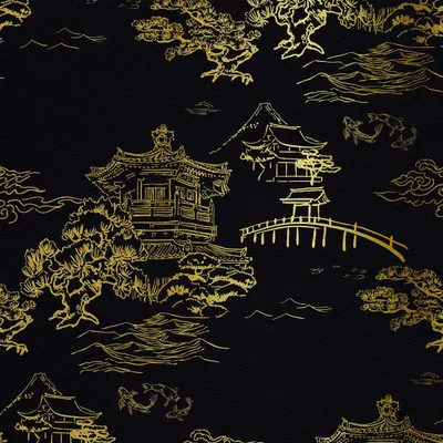 Obrázek produktu pro Venkovní dekorace OXFORD - motiv japonského chrámu