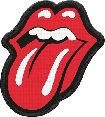 Produktbild von The Rolling Stones - Jazyk - Nažehľovacia nášivka PM4728 (Jedna veľkosť) (červená/čierna)