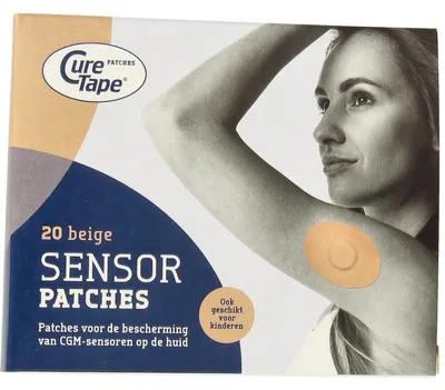 Produktbild von Curetape Sensor Patch Beige (20 stuks)