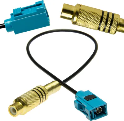 Obrázek produktu pro Cinch Fakra adaptér RCA video couvací kamery pro Mercedes rádio NTG 2.5 4 NTG4
