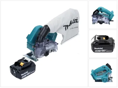 Immagine prodotto di Makita DCC 500 G1 Sega diamantata a batteria 125mm Brushless 18V + 1x batteria 6.0Ah - senza caricabatterie