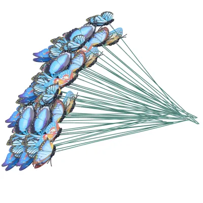 Image de Butterflies Stakes,Garden Stakes,Garden Ornaments,Simulation Butterflies Decoration,Garden Decoration,Outdoor Decorations