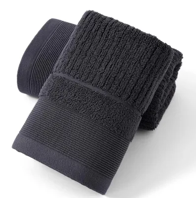 Obrázek produktu pro Sada dvou velmi měkkých froté ručníků s reliéfním vzorem, rozměry 30 x 65 cm