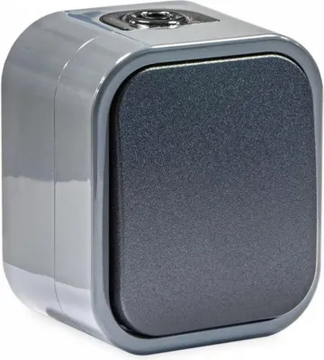 Obrázok produktu pre Vypínač č.1 VDT IP54 TIMEX WNT-1B2 čierno-sivý