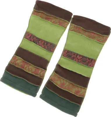Produktbild von Goa, Psytrance Beinstulpen, Stulpen, Knöchelwärmer - Lemon, Uni, Grün, Polyester, Socken & Beinstulpen