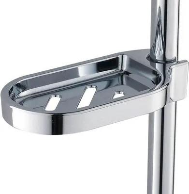 Immagine prodotto di Portasegnaletica a doppia parete, portasapone, montaggio a parete, cabina doccia, bagno
