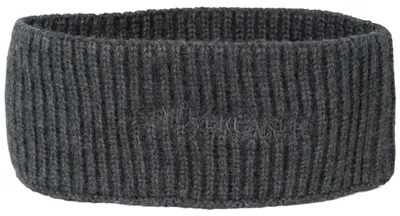 Produktbild von styleBREAKER Damen Strick Stirnband mit Rippenmuster, styleBREAKER Logo Stick, warmes Winter Haarband, Headband 04026068