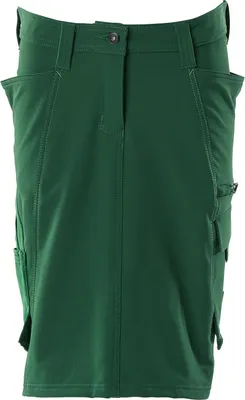 Produktbild von MASCOT 18347-511-03-C36, Rock, Frau, Grün, C36, 820 mm, Elastolefin, Polyester