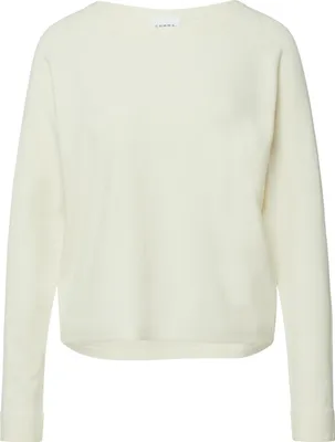 Produktbild von Comma Damen Pullover Milano Strick Fledermausärmel Rundhals Weiß Größe 36