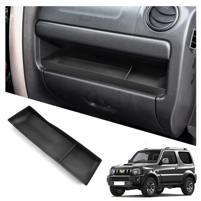 Produktbild von Mittelkonsole Aufbewahrungsbox für Suzuki Jimny JB23 JB33 1998-2018 ABS Schwarz 1 Stück