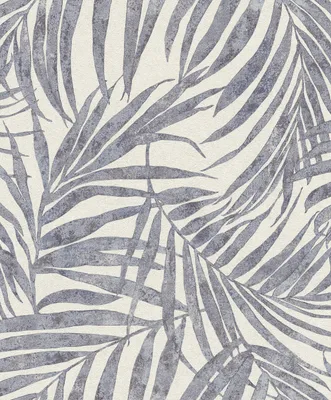 Produktbild von Rasch Lineares | 617429 | Vliestapeten Blumentapete | 53cm x 1005cm | Blau