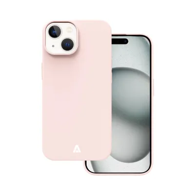 Produktbild von alkaya. iPhone 15 Schutzhülle kompatibel mit Magsafe, Handyhülle, Silikonhülle - Pink