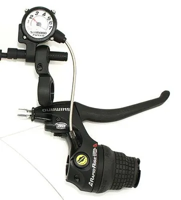 Produktbild von SHIMANO REVOSHIFT Schalt/Brems-Einheit 7fach Drehgriff