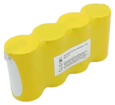 Produktbild von Notleuchtenakku NiMH 4,8V 4500mAh F1x4 Mono D mit Faston-Anschluss