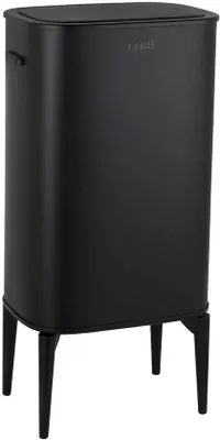 Produktbild von Sensor-Mülleimer – Küchenmülleimer – Hygienisches Arbeiten – Berührungsloses Öffnen – 60 Liter – Schwarz
