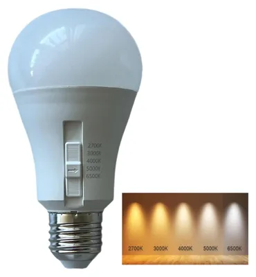 Produktbild von Bioledex LED Lampe E27 CCT 2700K/3000K/4000K/5000K/6500K 14W 1500Lm wie 100W