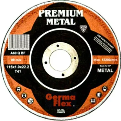 Produktbild von Germaflex Trennscheibe Metall 115mm 1mm Stahl