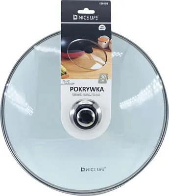 Obrázek produktu pro Skleněná poklice na hrnec z tvrzeného skla 30 cm