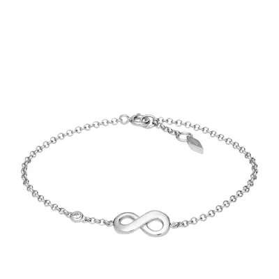Produktbild von Fossil Damen Armband Elliott Infinite Love aus 925er Silber
