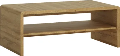 Produktbild von Couchtisch >CORTINA< in Grandson Eiche Nachbildung - 100x40x59 (BxHxT)