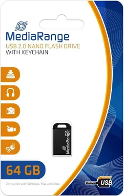 Produktbild von Mini USB-Speicherstick 64GB. Packung mit 15 Stück